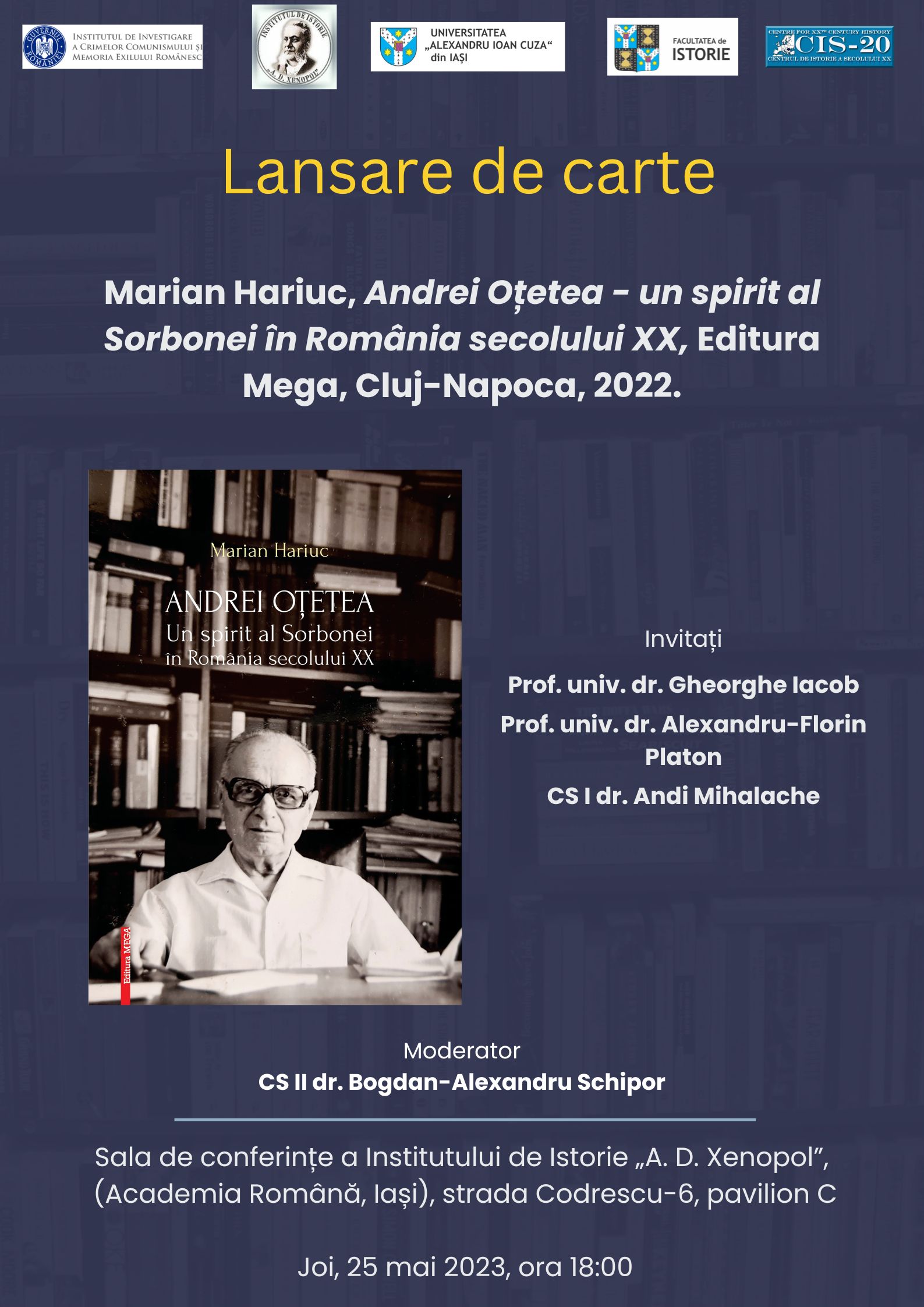Marian Hariuc, Andrei Oțetea – un spirit al Sorbonei în România secolului XX